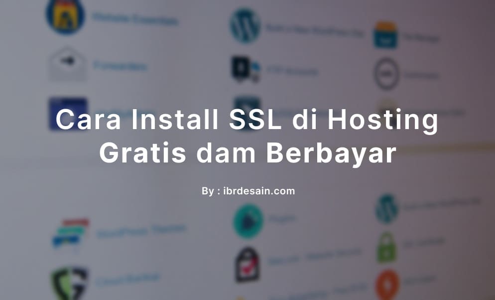 cara install ssl